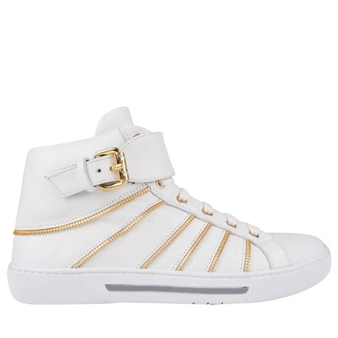 versace collection zip sneaker|Versace sneaker sale.